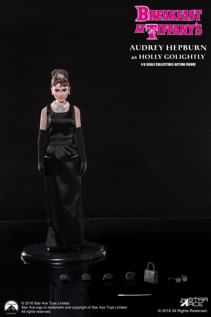 Star Ace Toys 1/6 Scale Breakfast At Tiffany's Holly Golightly Audrey Hepburn Figure Box Set